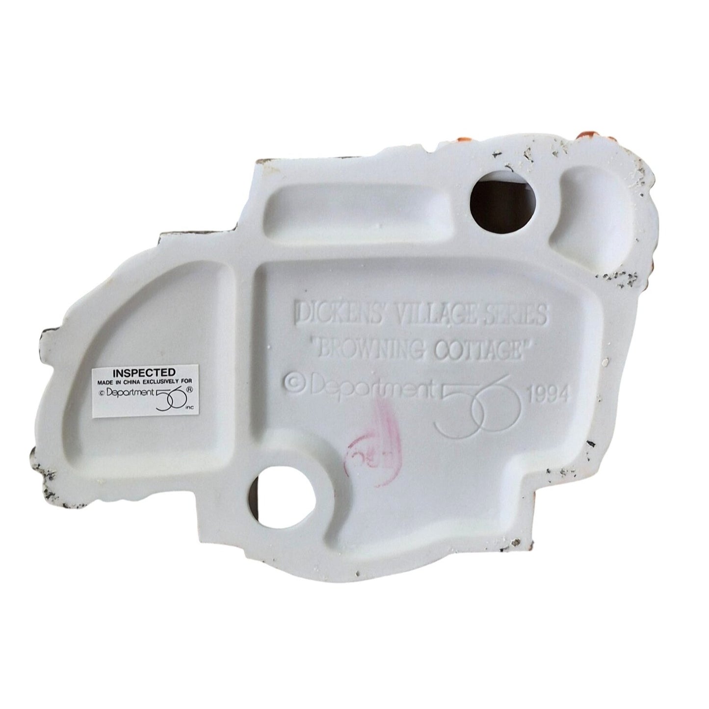 Department 56 Heritage Collection Dickens Village Browning Cottage 1994 RETIRED