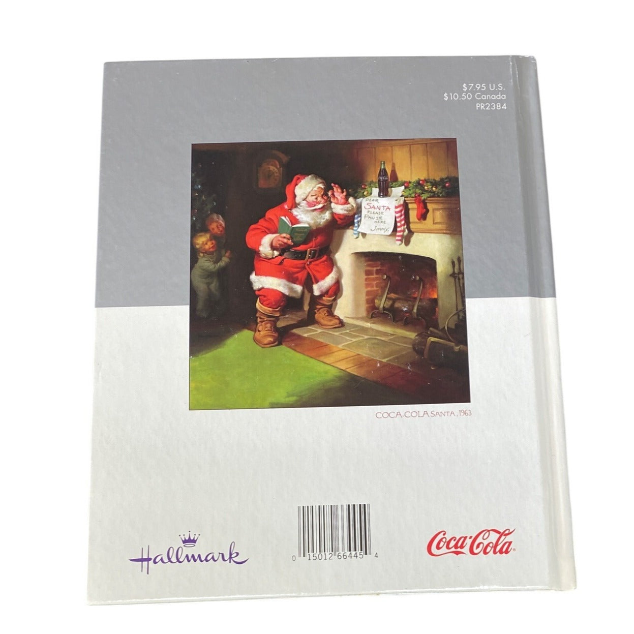 2001 Hallmark Twas the Night Before Christmas Coca Cola Hardcover Book