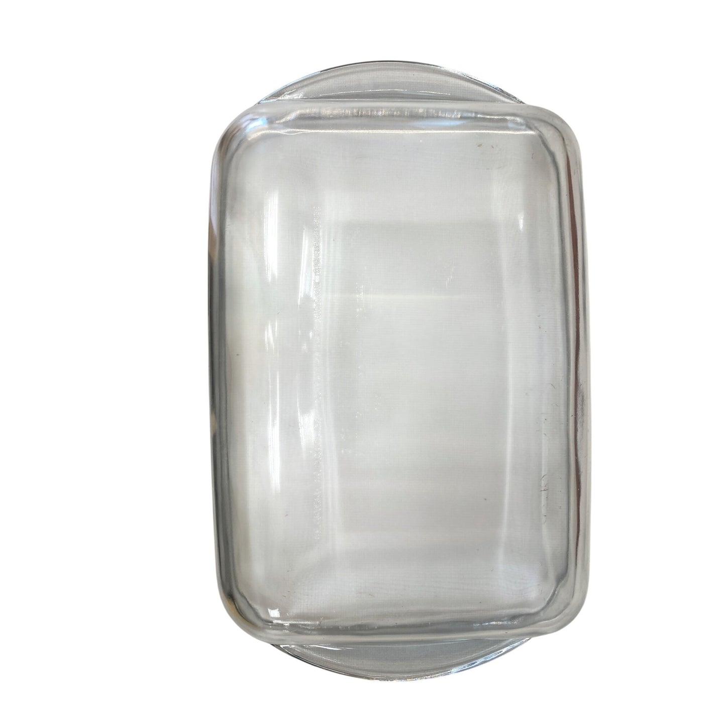 Glass Baking Dish With Brown Wicker Basket