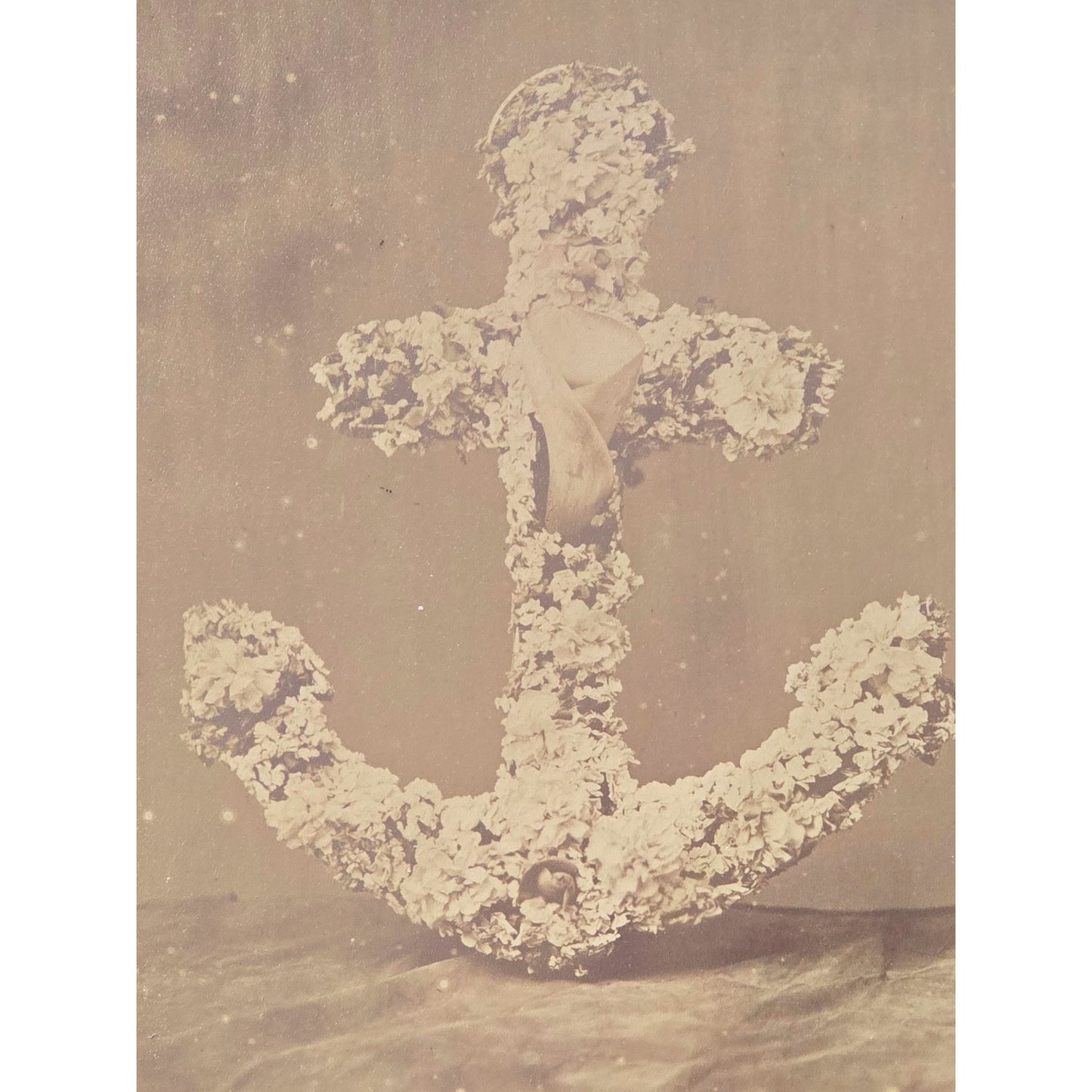 Antique Sepia Funeral Photo c.1900