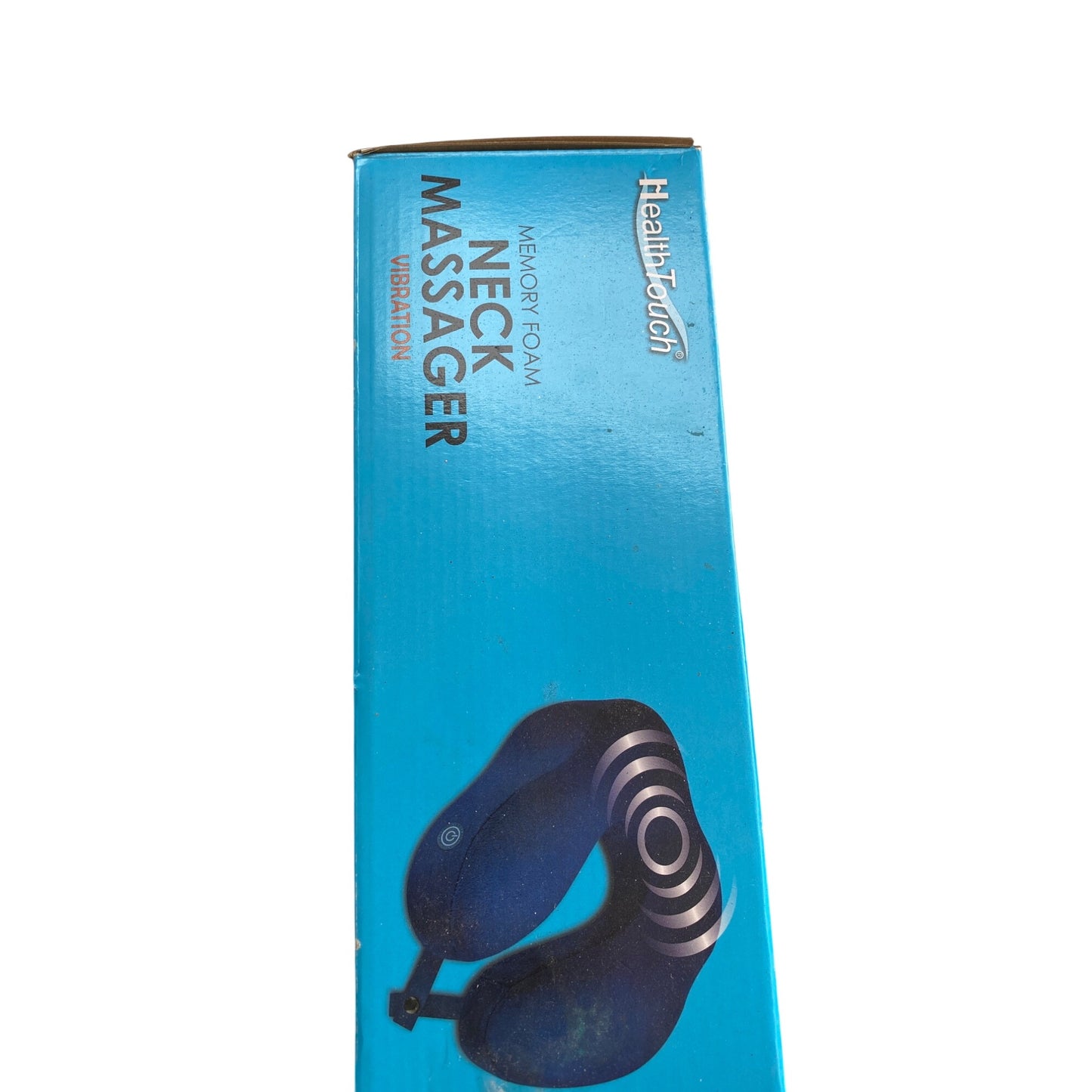 HealthTouch Memory Foam Neck Massager Vibration With Uniquely Designed Contours For Neck Support & Relaxation