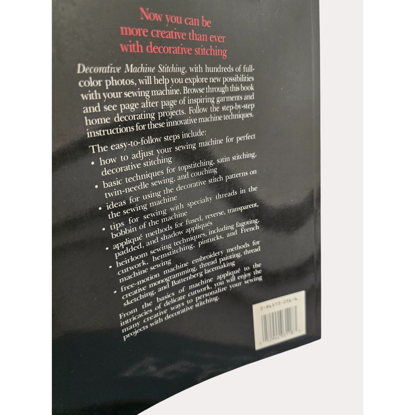 Singer Decorative Machine Stitching Sewing Reference Library Book