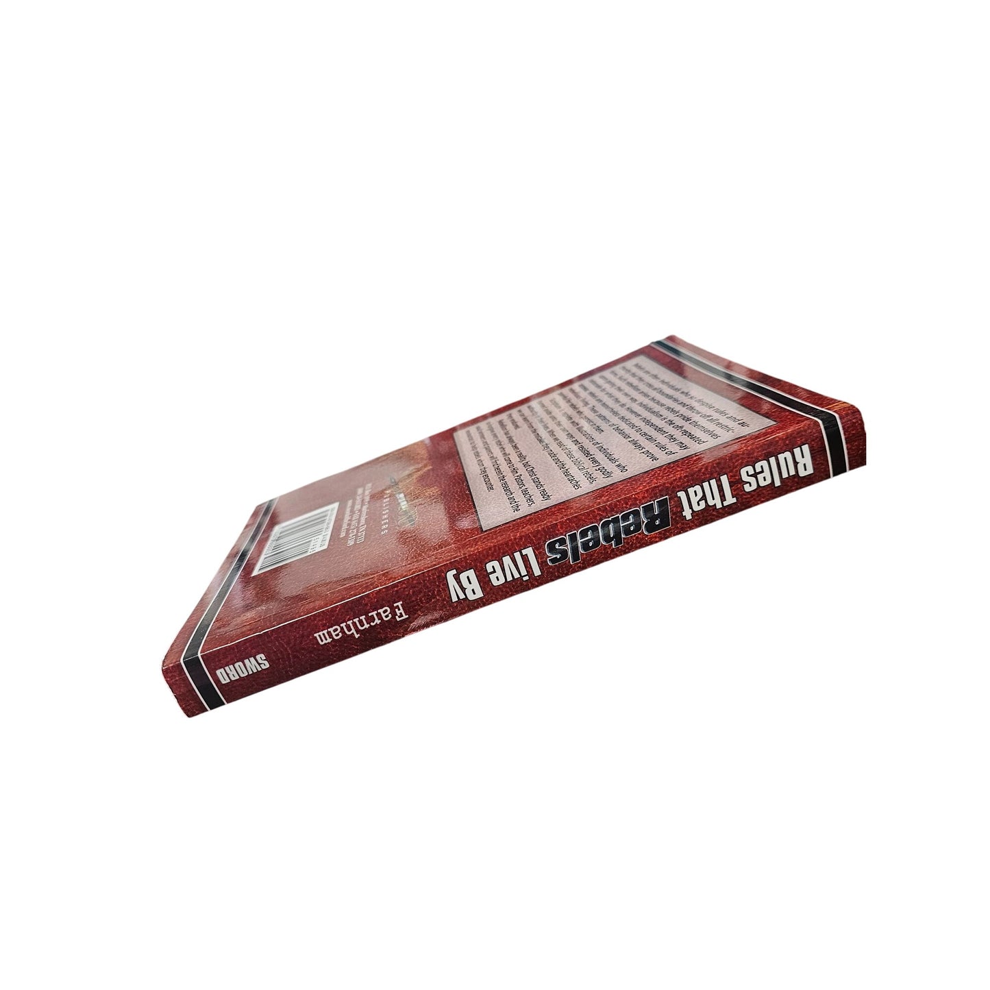 Rules That Rebels Live By Signed Book By Jeff Farnham