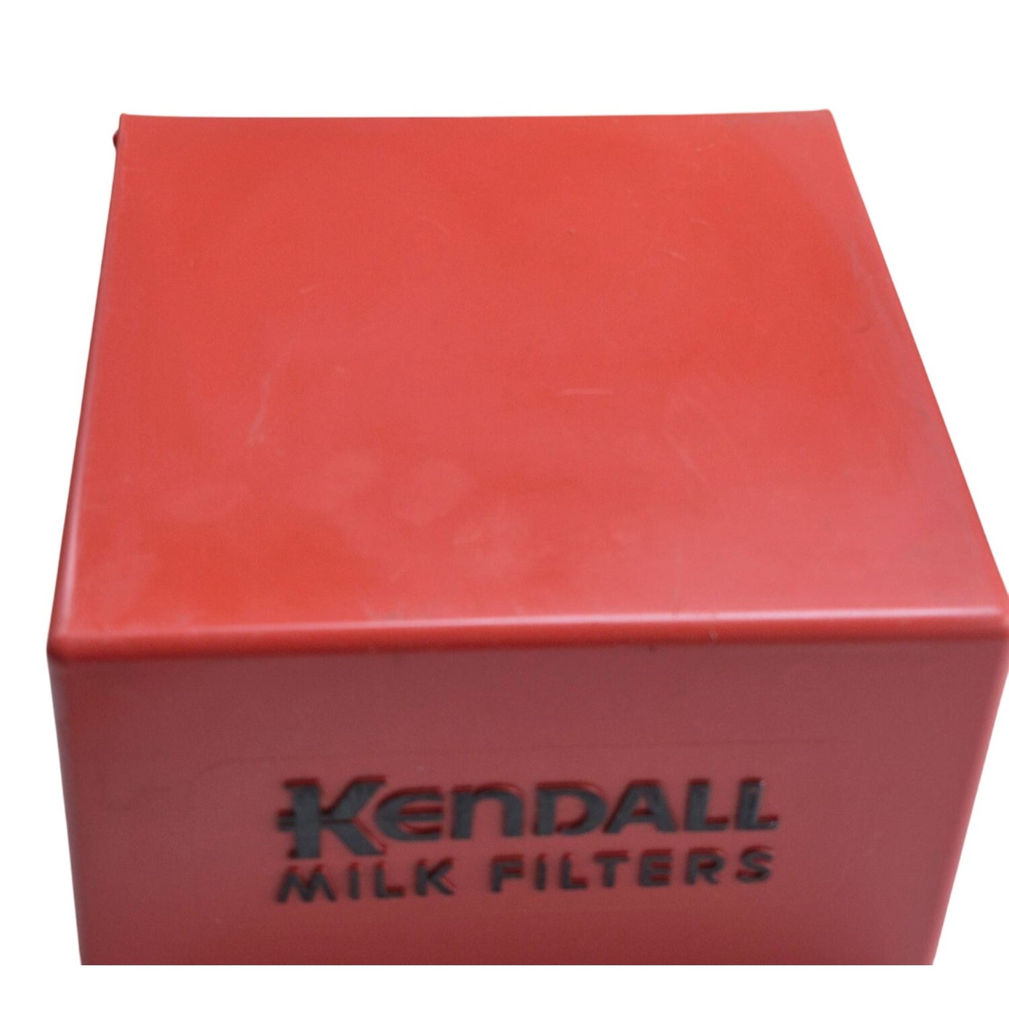 Kendall Milk Filters Red Box Dispenser Storage Container