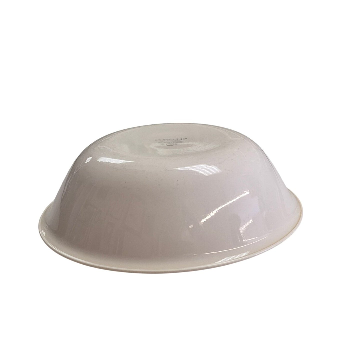 Corelle By Corning White Serving Bowl With Blue Rim