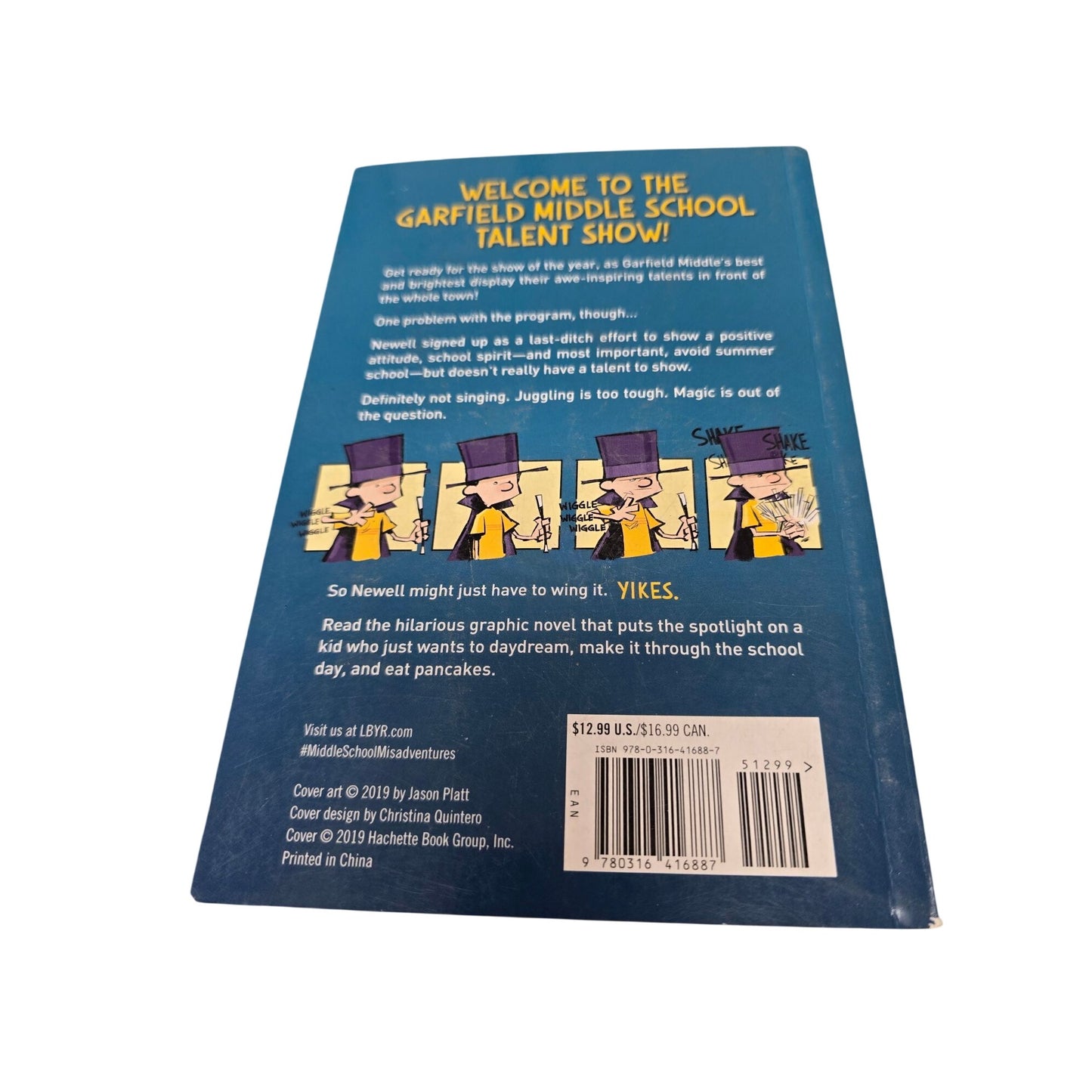 Middle School Misadventures Paperback Book By Jason Platt