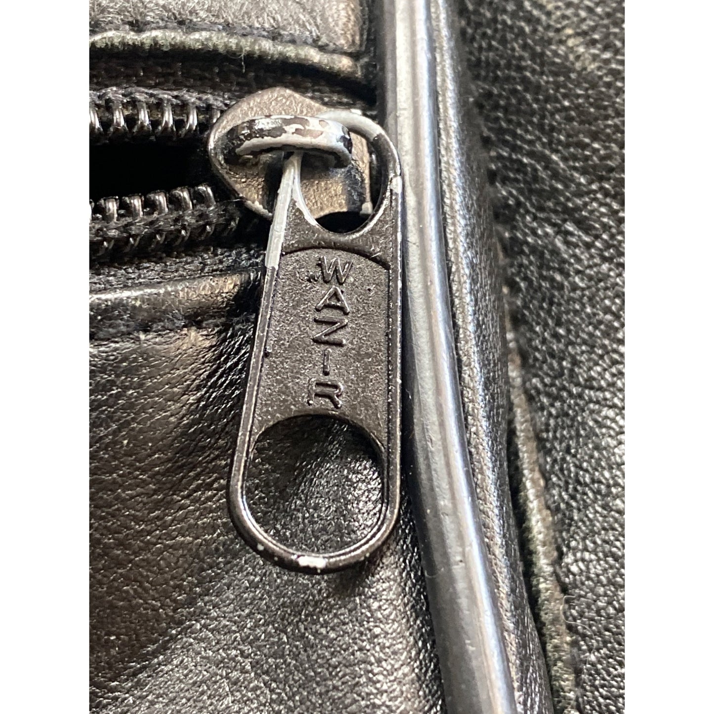 Black Leather Fanny Pack