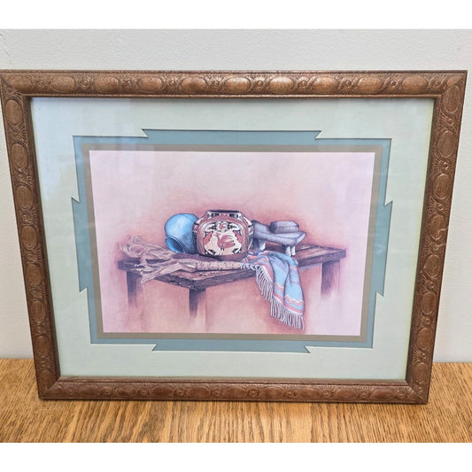 Navajo Pottery Blanket Art