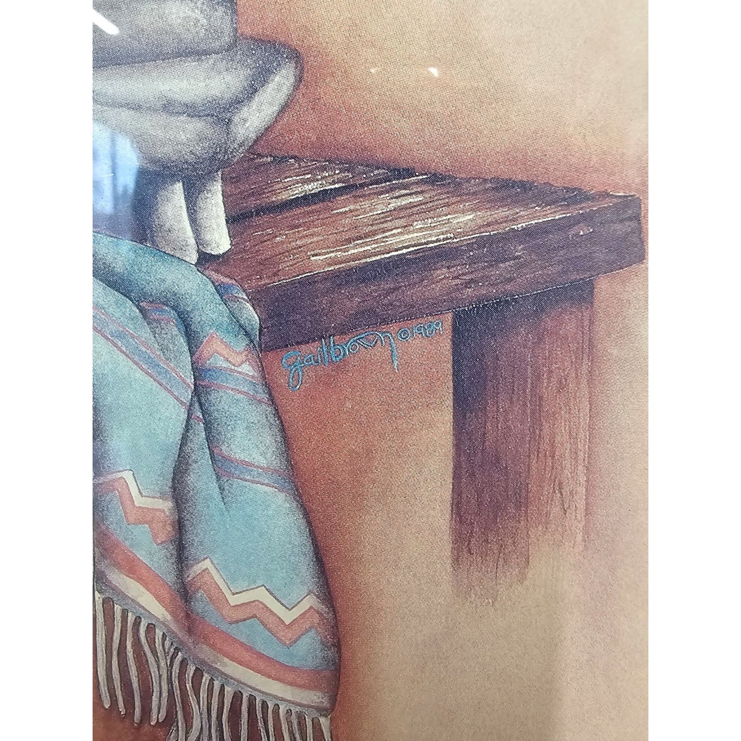 Navajo Pottery Blanket Art