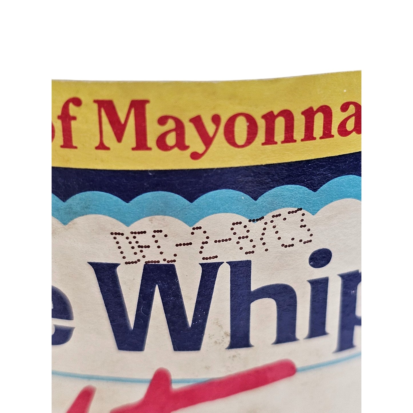 1986 Miracle Whip Light Jar