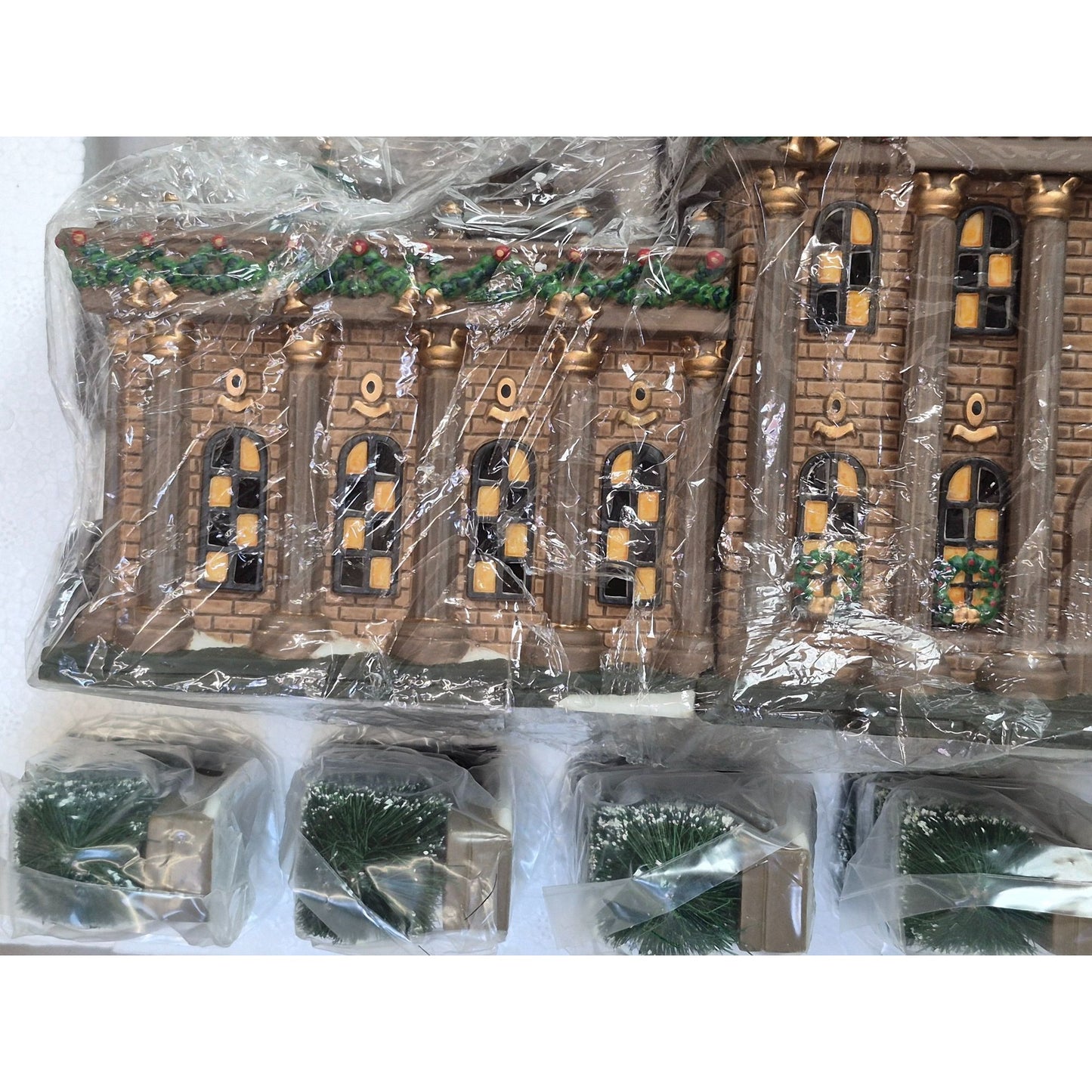 Dept 56 Ramsford Palace Heritage Village 1996 • Limited Edition • 17-Piece Set • Mint in Box