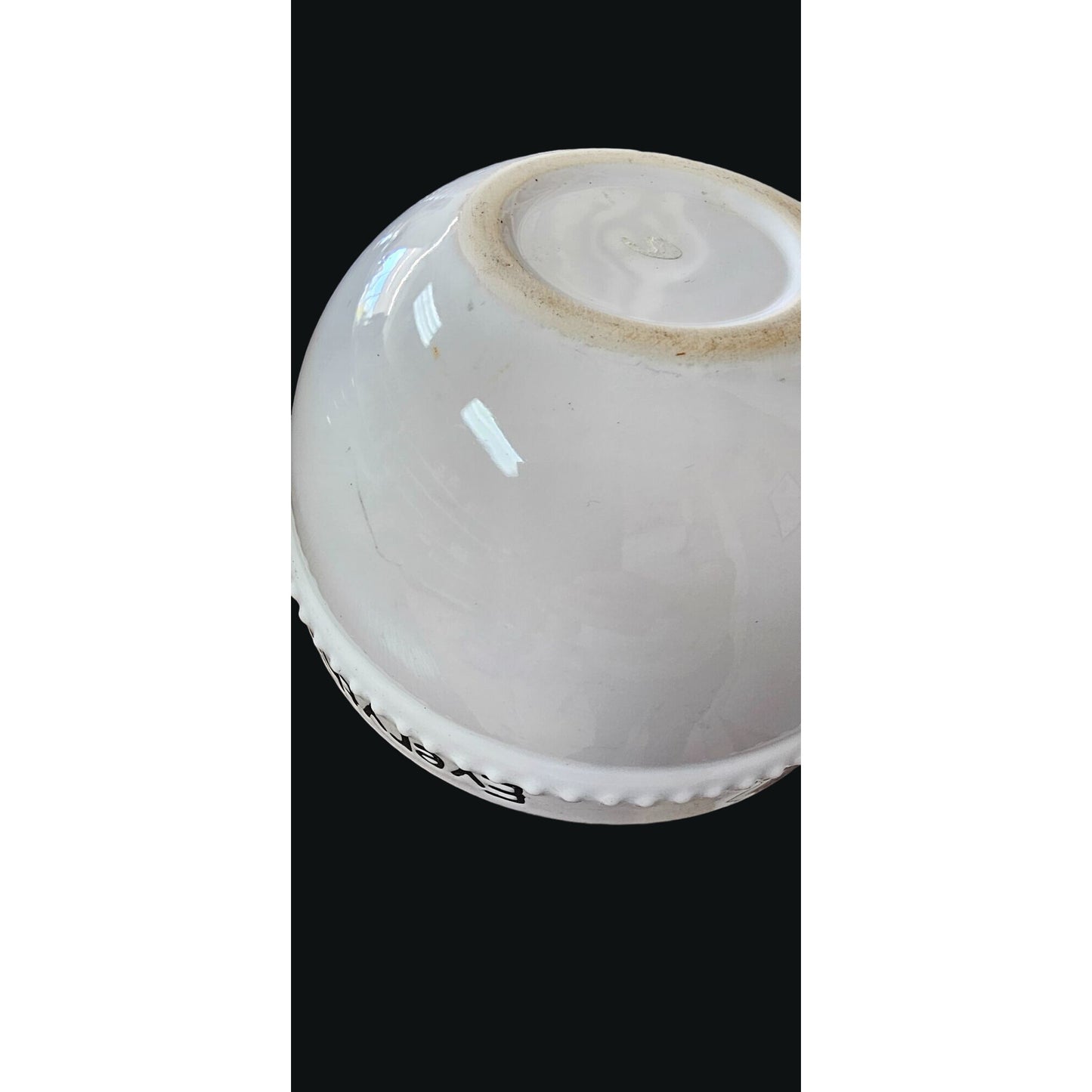 White Bowl "Everything Nice"