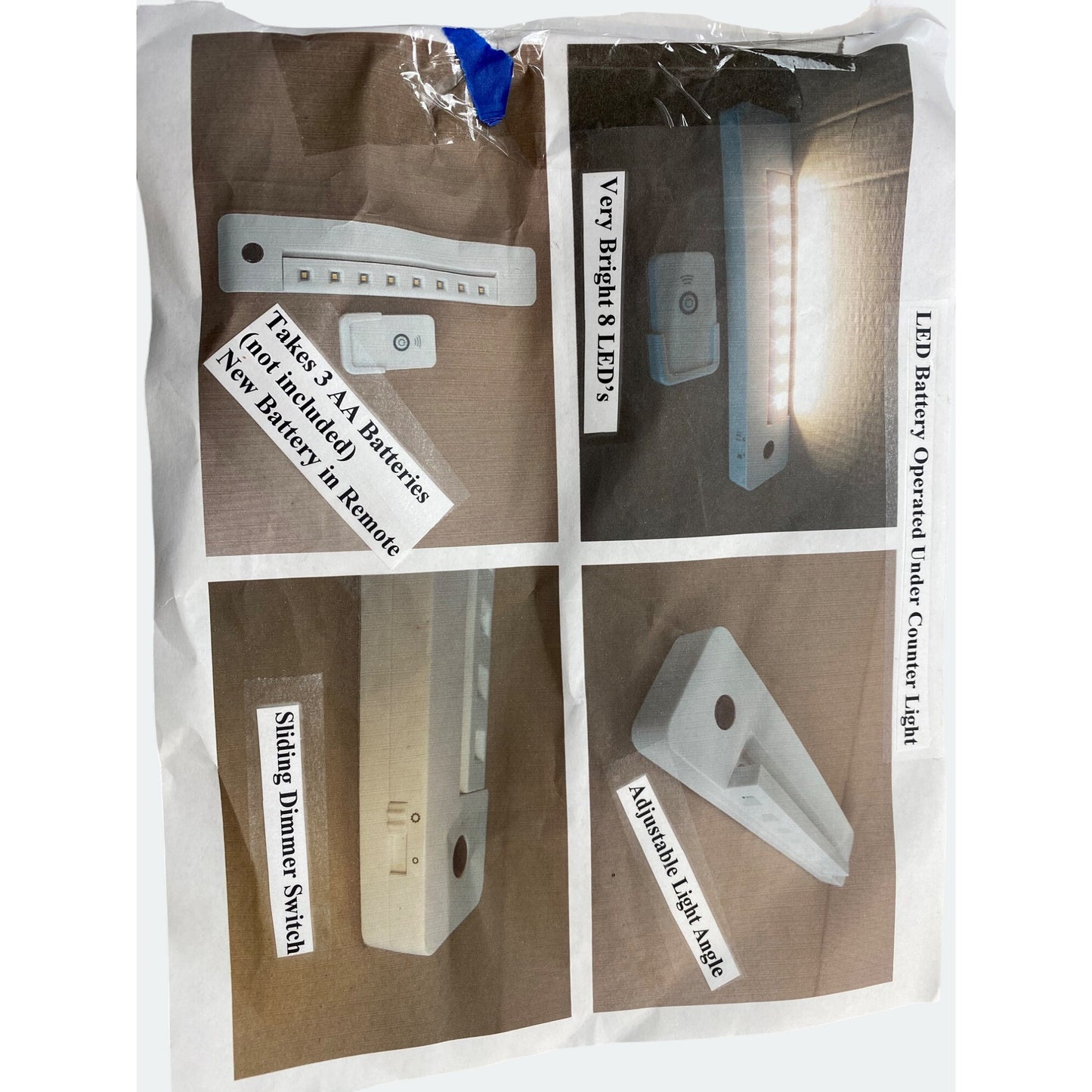 Battery-Operated LED Cabinet Light