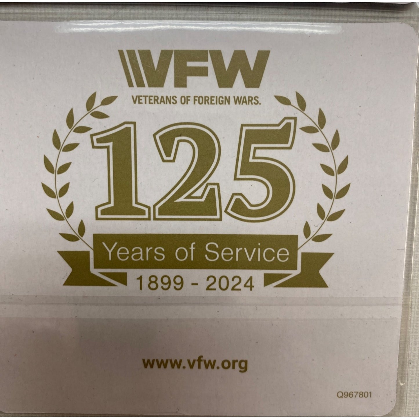 VFW 125th Anniversary Coasters - Lot 6