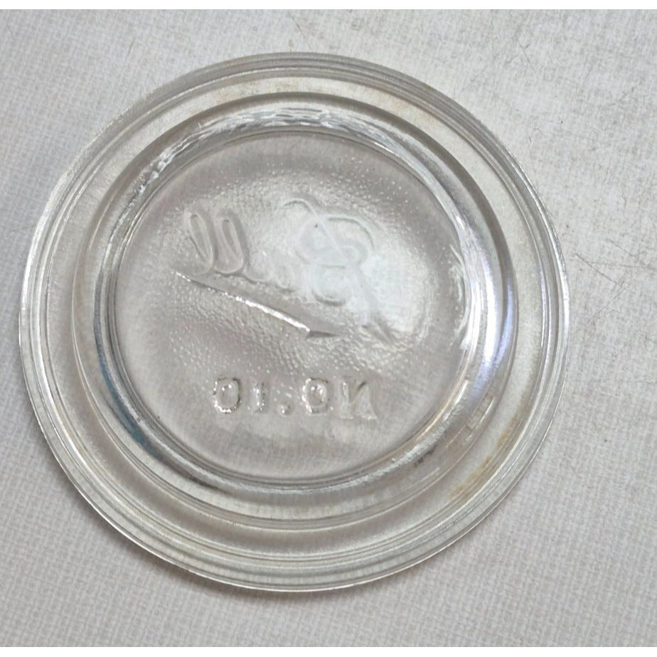 Vintage Ball Ideal Quart Jar Glass Mason wire Bail Lid No. 10