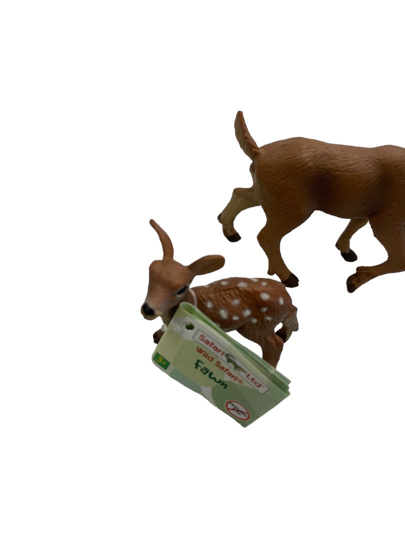 Wild Safari Ltd. Buck and 2 Fawns Figure