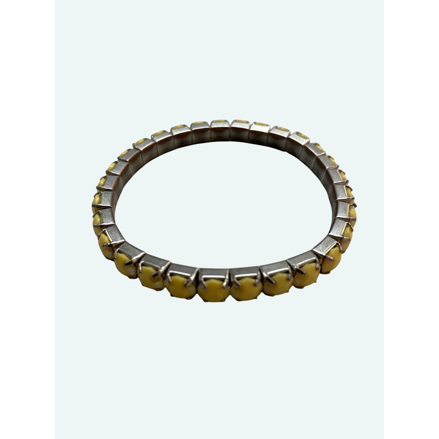 Yellow Stone Stretch Bracelet