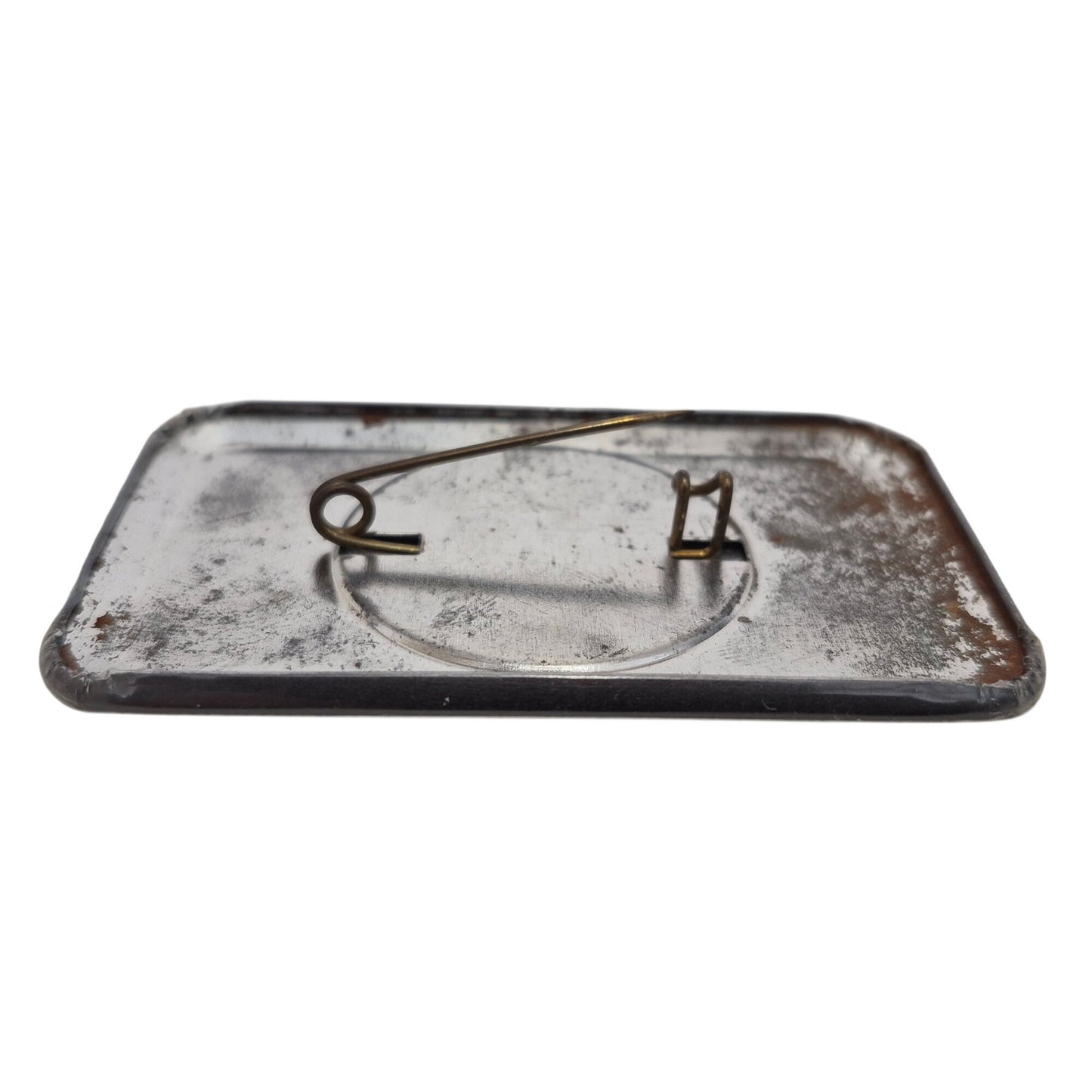 Pinback Button Jack Daniels Lynchburg Lemonade Retro Rectangle Advertising