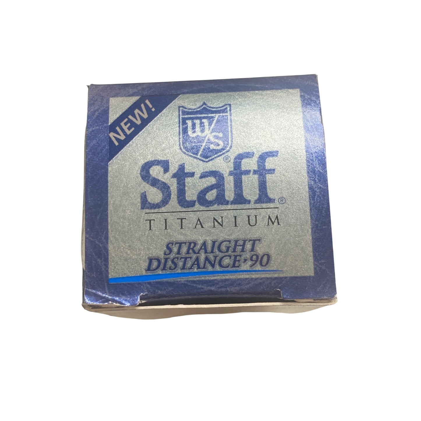 Wilson Staff Titanium Straight Distance 90 Golf Balls For Maximum Distance & Control - New In Box