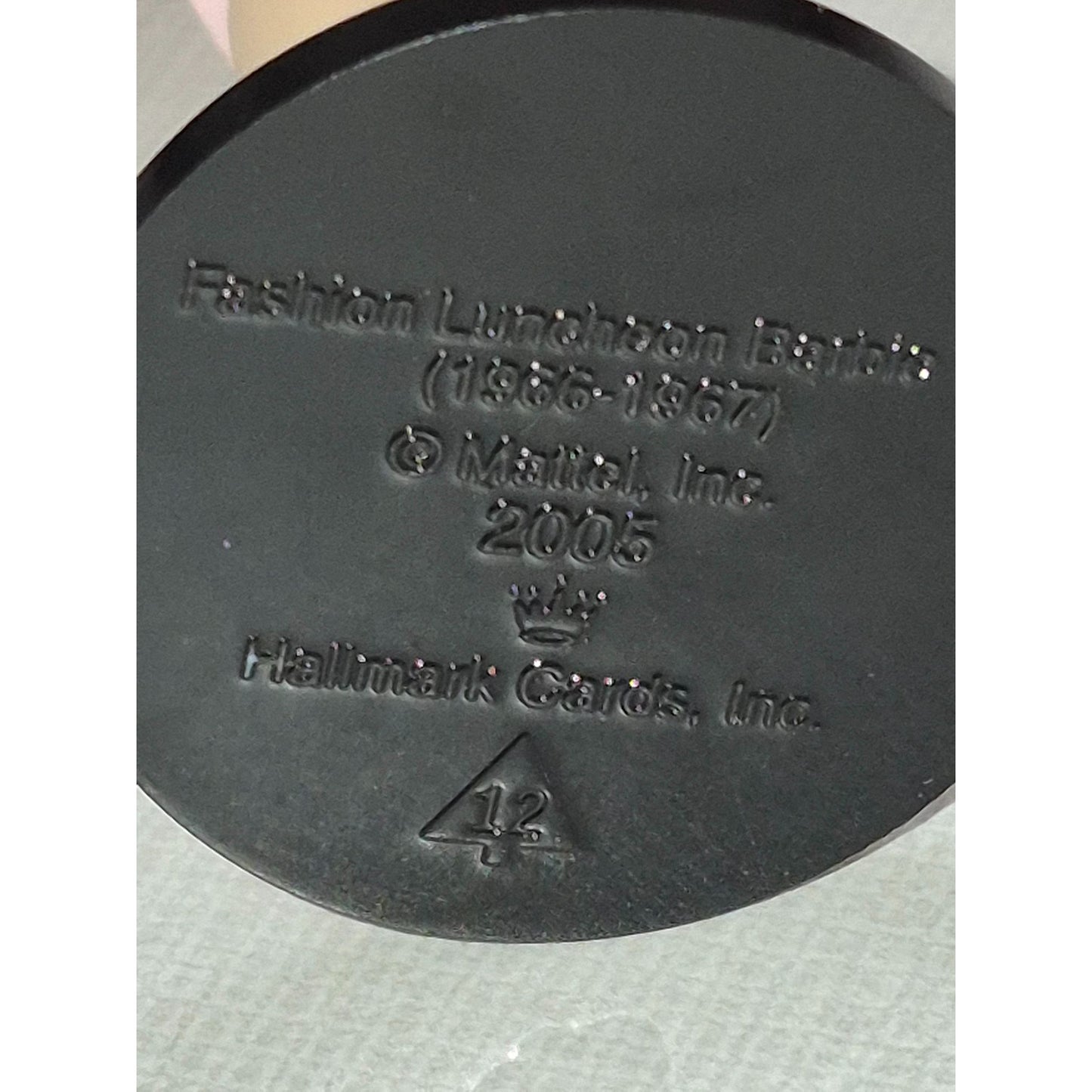 Hallmark Keepsake Ornament Fashion Luncheon Barbie Collectible 2005 Edition