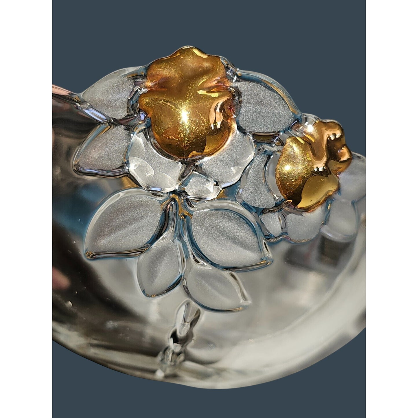 Mikasa Clear Glass Decorative 6"