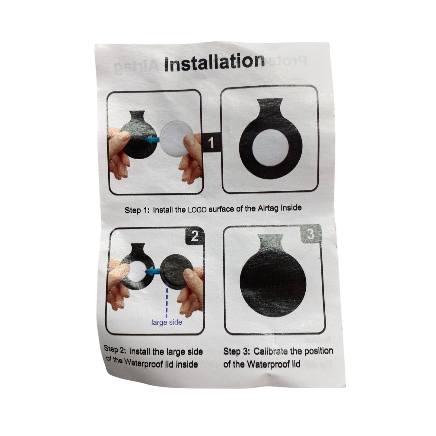 Cute Cartoon AirTag Protective CaseIP53