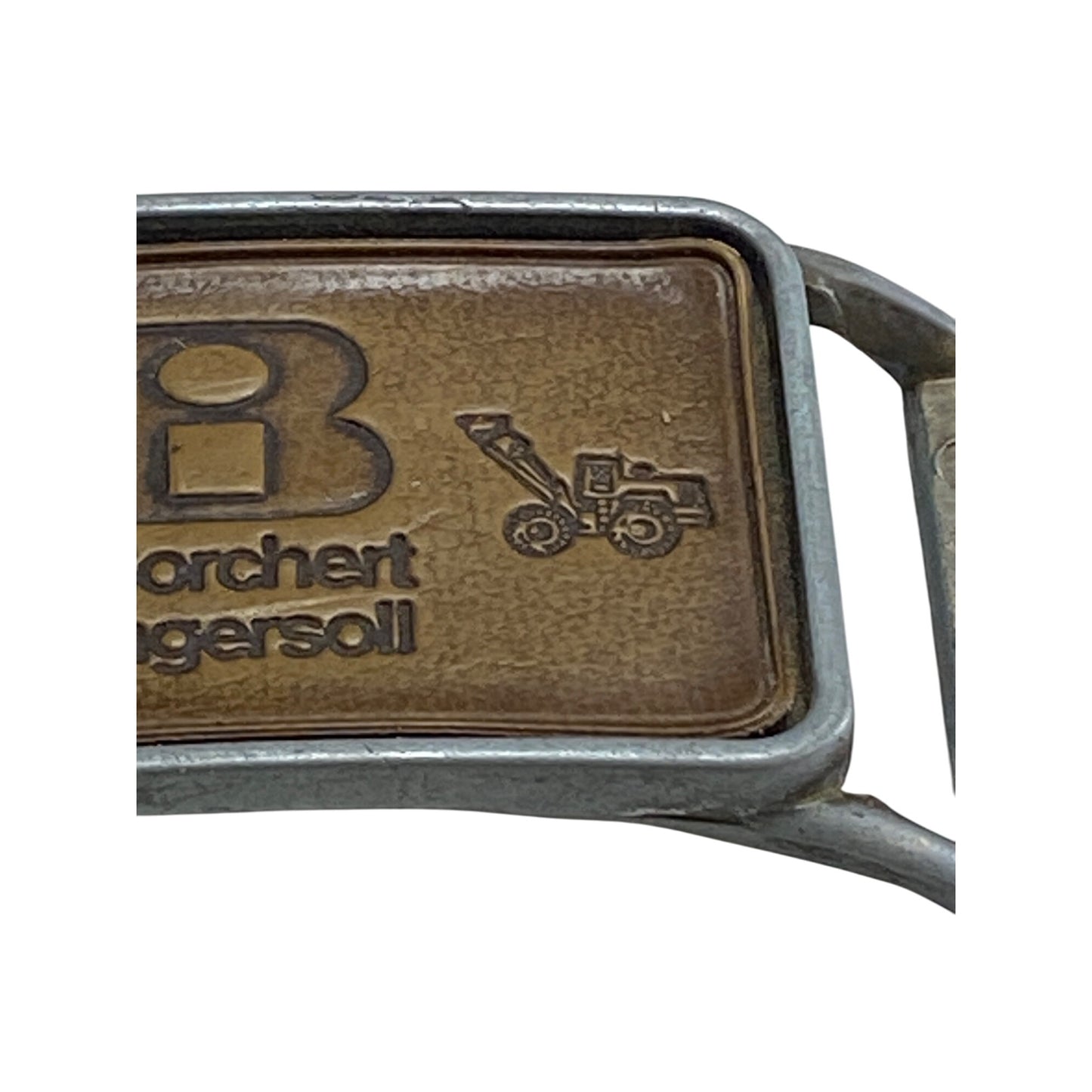 Vintage Borchert Ingersoll Belt Buckle Rectangular Design