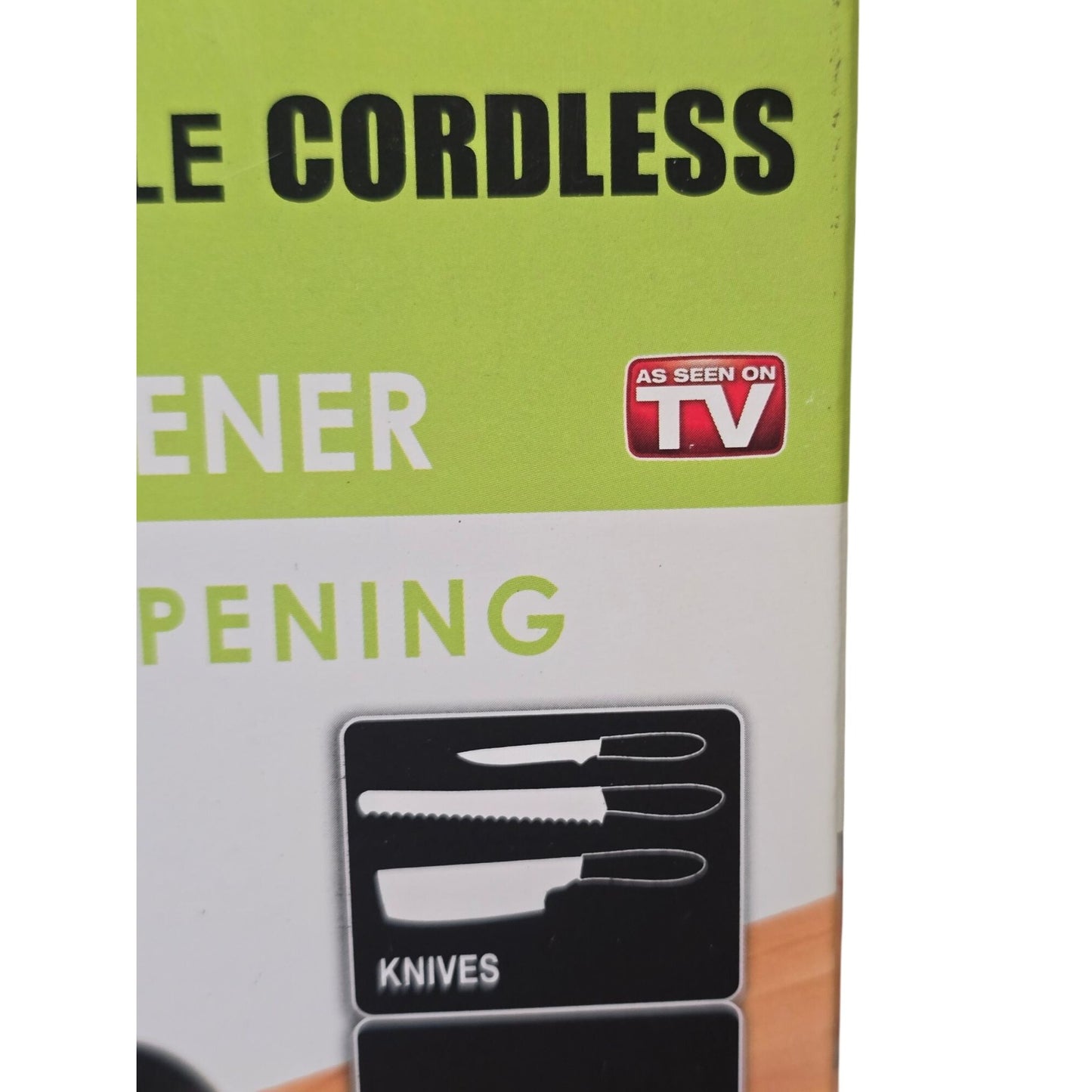 NEW - Swifty Sharp Cordless Motorized Knife Sharpener