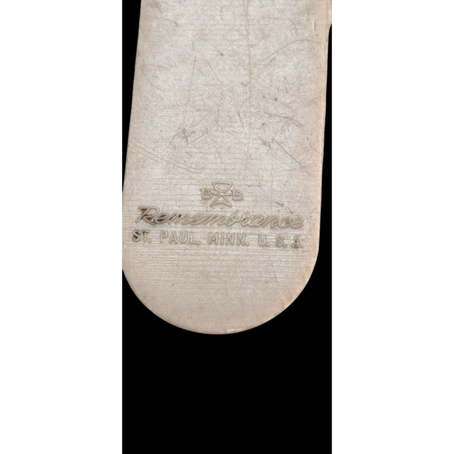 Vintage B&B Remembrance Elf Bookmark St Paul Minnesota Plastic Novelty 4"