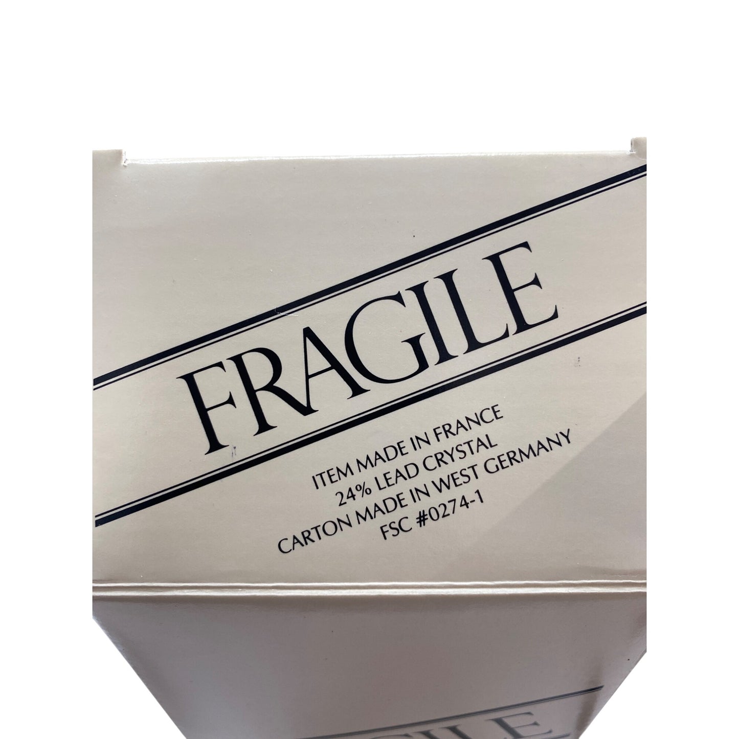 Vintage Crystal Candleholders Set 2