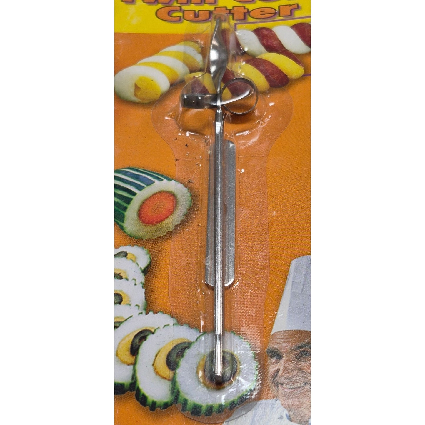 Chef Harveys Twin Curl Vegetable Cutter #4403 Ergonomic Design