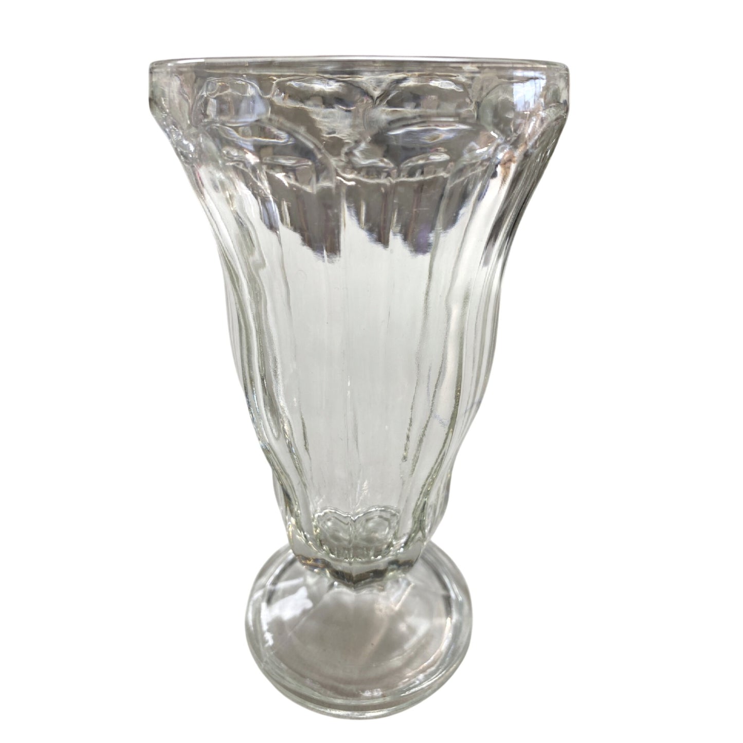 Vintage Clear Glass Ice Cream Soda