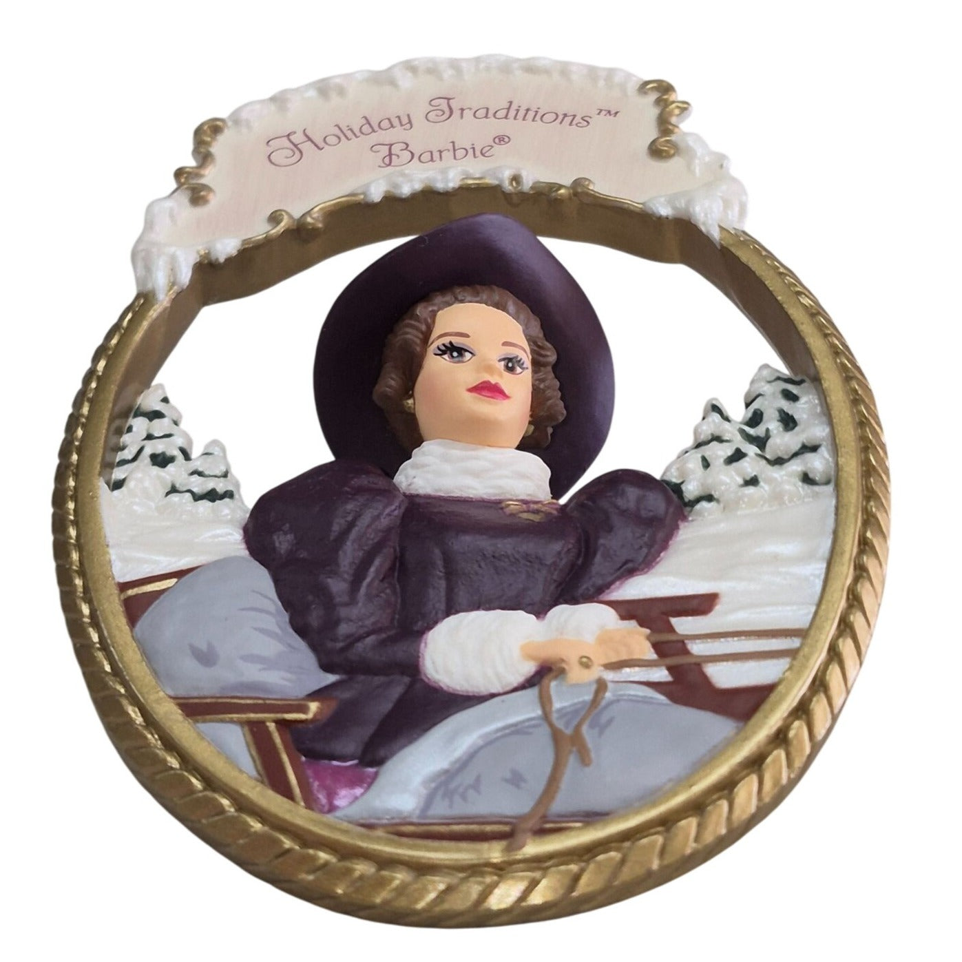 1997 Hallmark Keepsake Ornament Holiday Traditions Barbie Collectible QHB6002