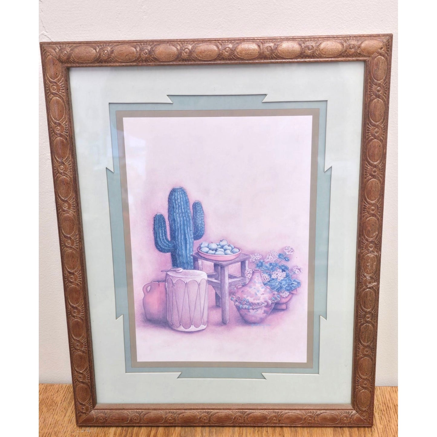 Cactus & Pottery Print