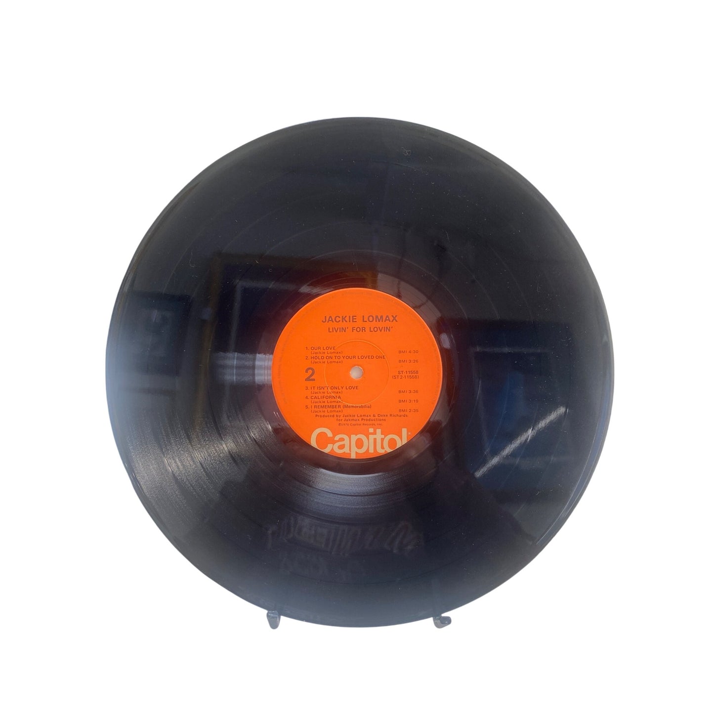 Jackie Lomax "Livin For Lovin" Vinyl LP Record Album Capitol