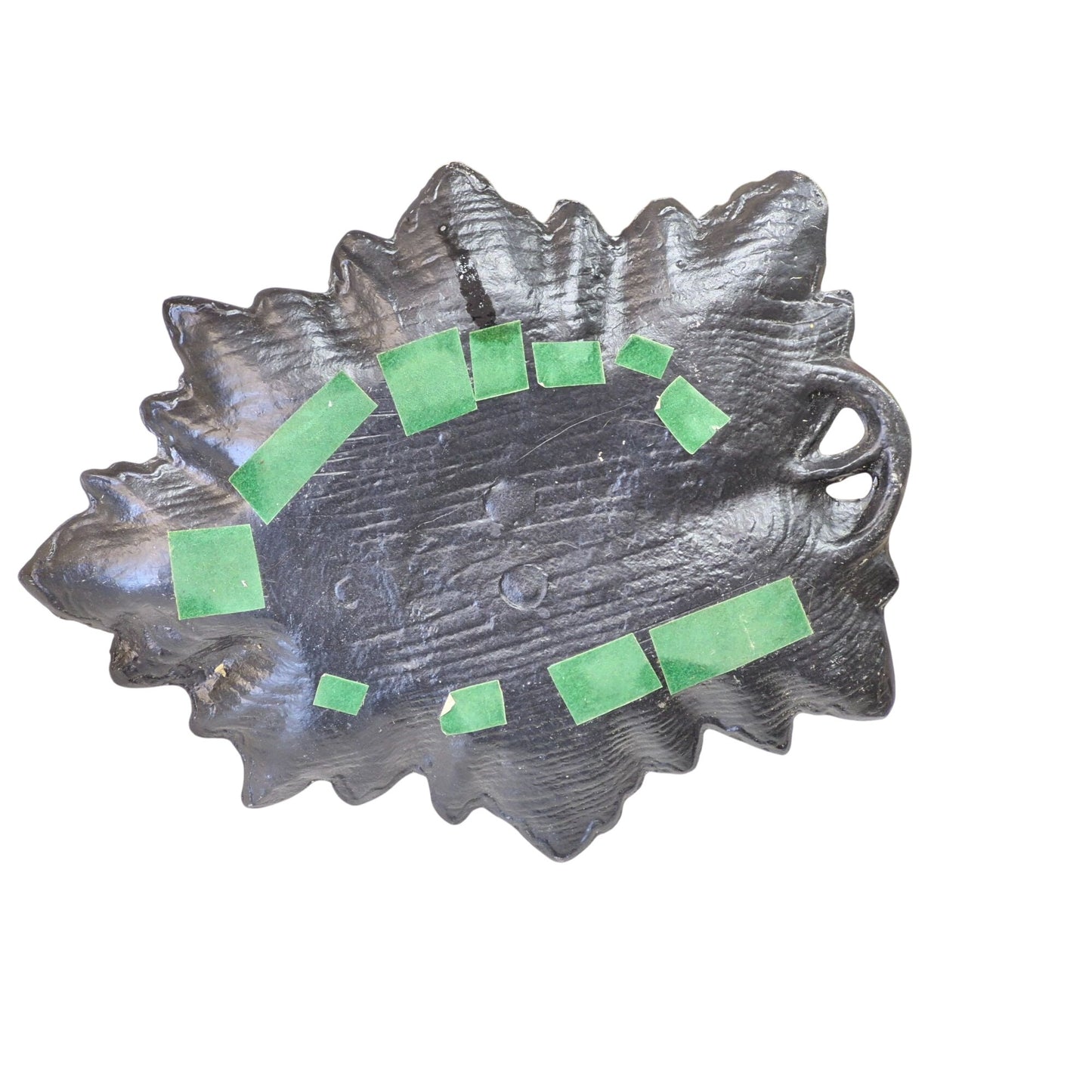 Cast Iron Squirrel Nutcracker Decorative Collectible With Leaf Base