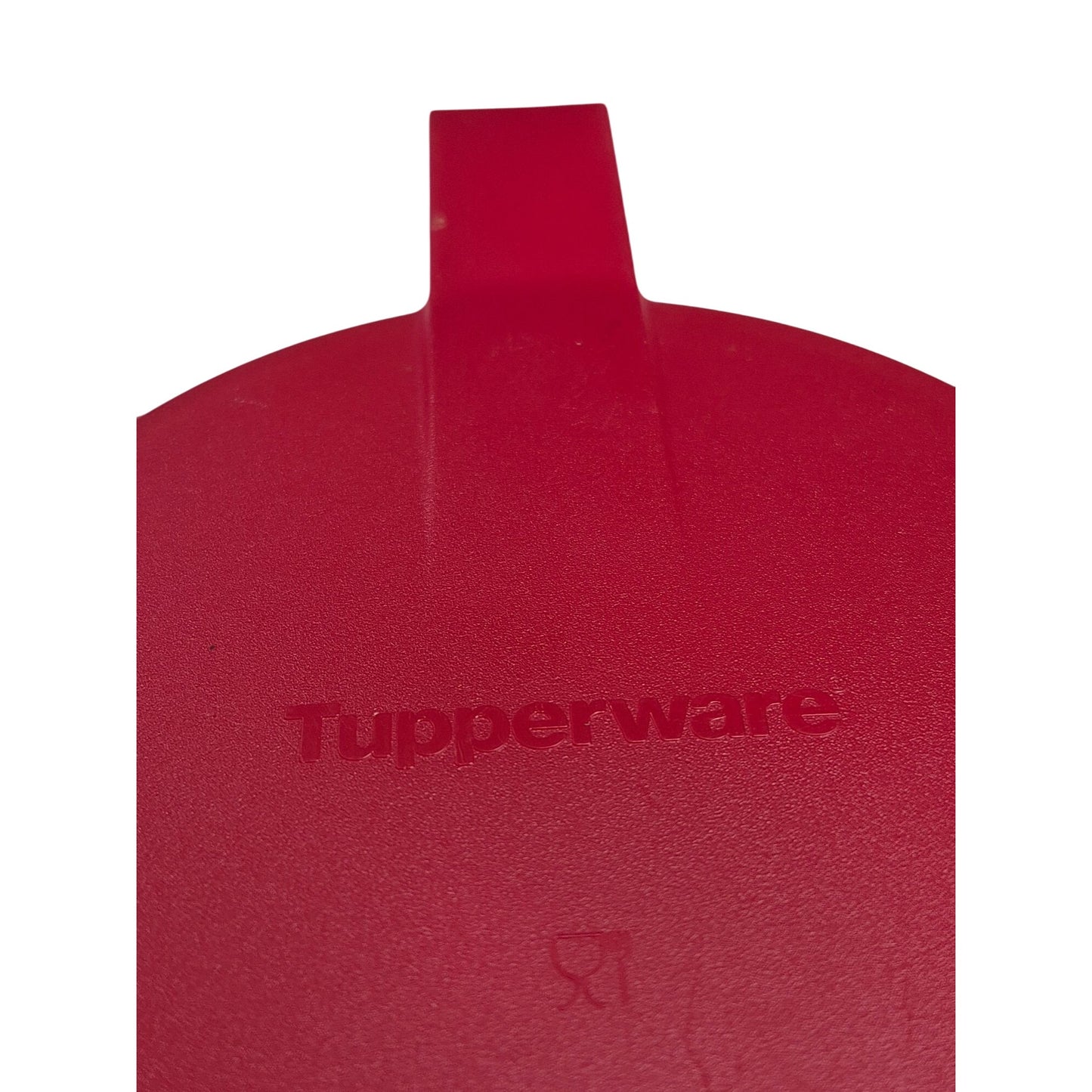 Tupperware Forget Me Not Onion Tomato Keeper Container Red
