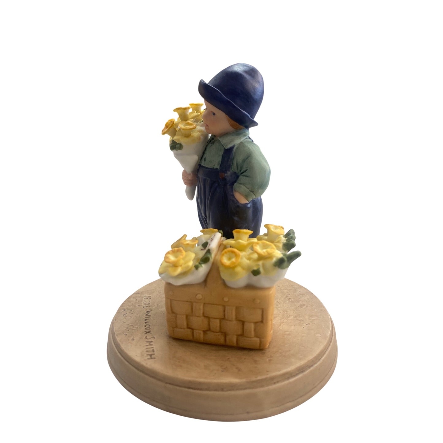 1986 Jessie Willcox Smith Springtime Figurine Handpainted Fine Porcelain Good Housekeeping Avon Collection