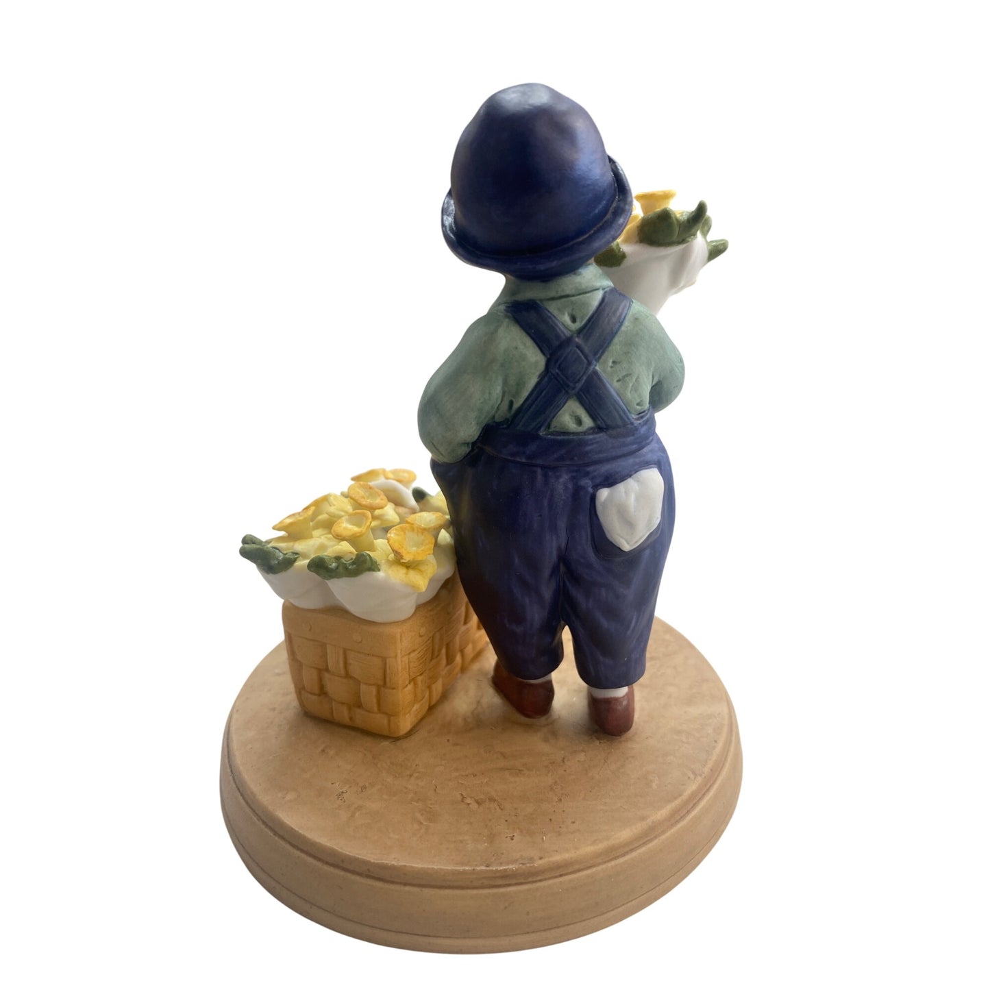 1986 Jessie Willcox Smith Springtime Figurine Handpainted Fine Porcelain Good Housekeeping Avon Collection