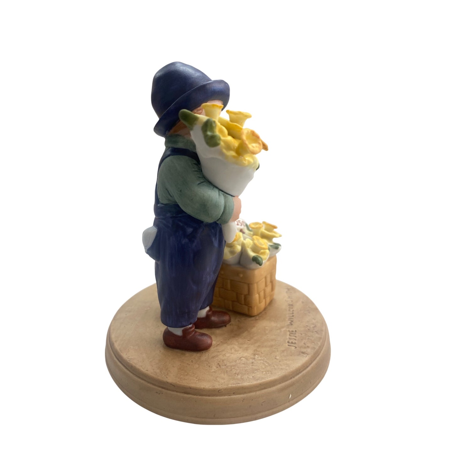 1986 Jessie Willcox Smith Springtime Figurine Handpainted Fine Porcelain Good Housekeeping Avon Collection