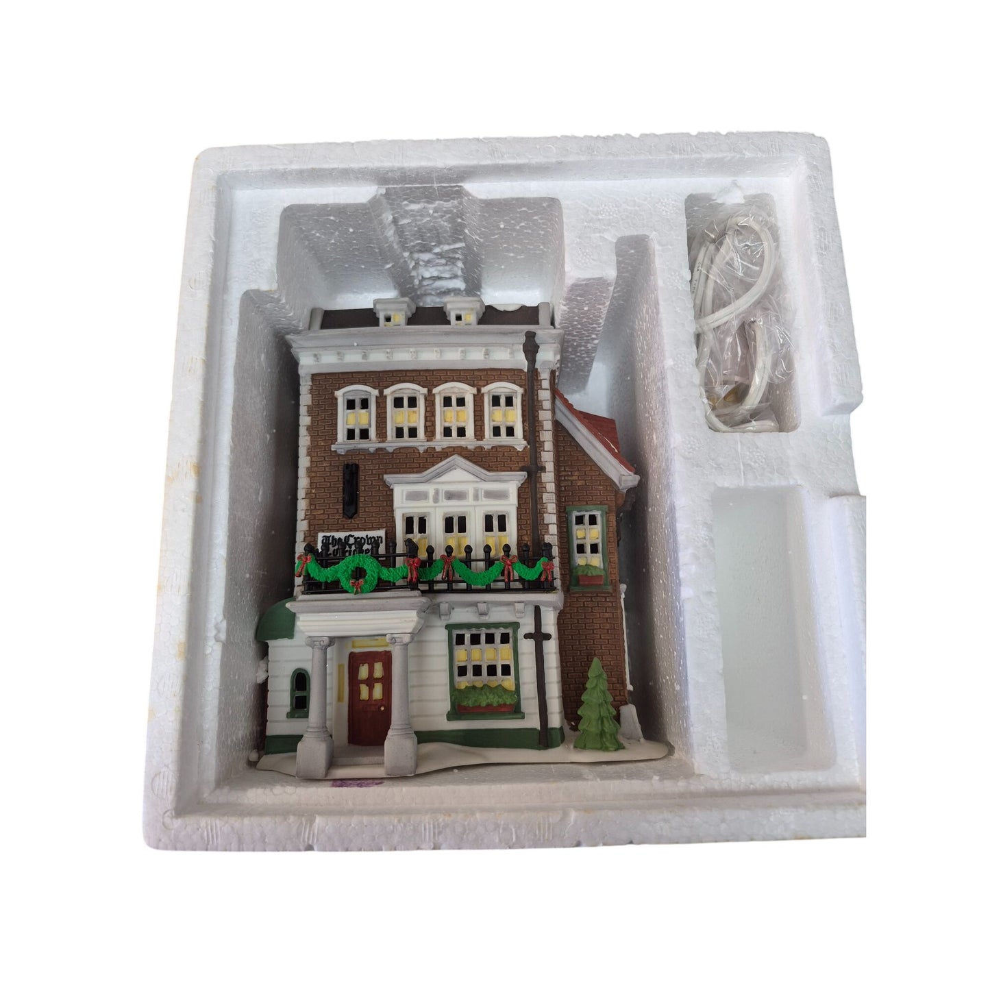 Dept 56 Crown and Cricket Inn 1st Edition Heritage Village Collection Excellent