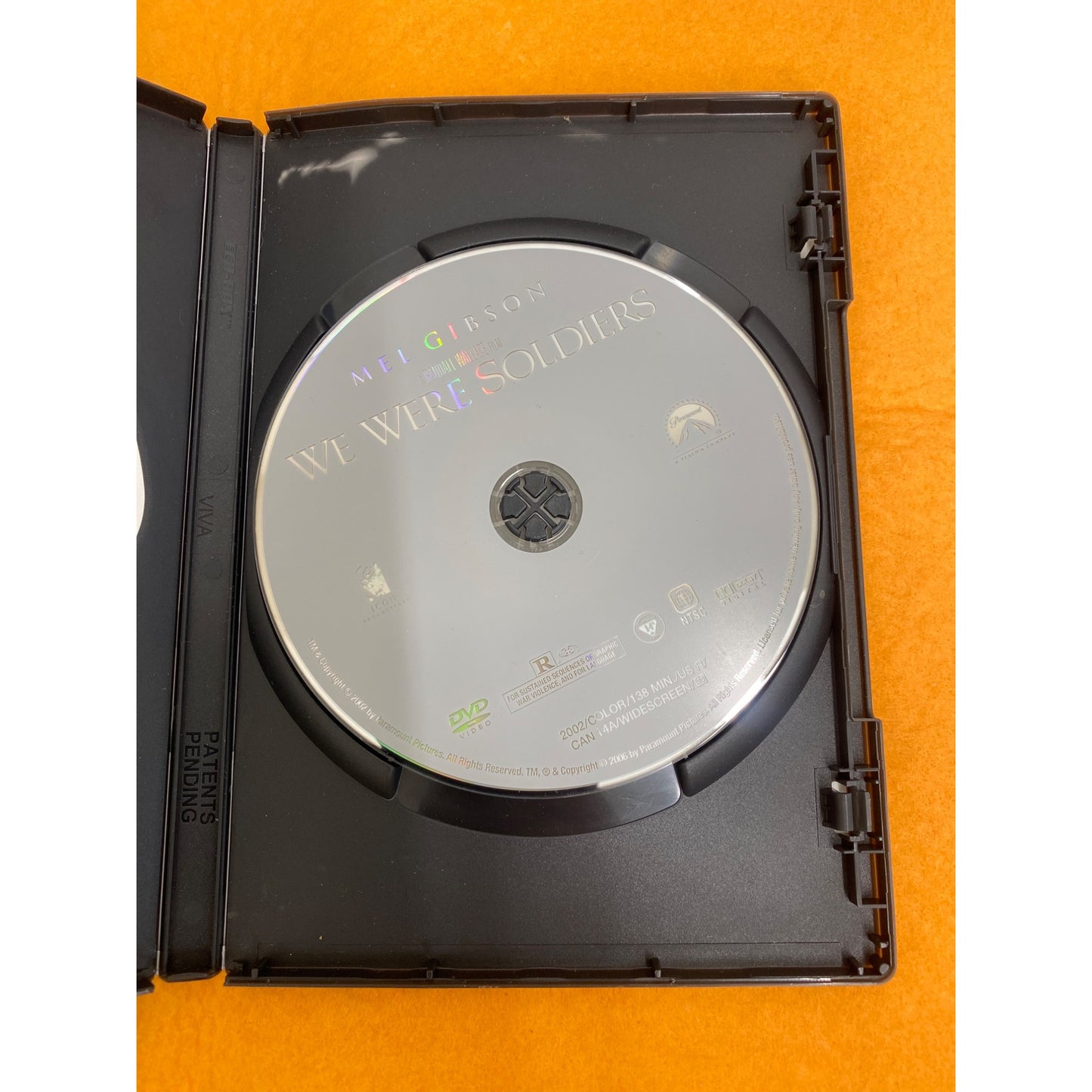 "We Were Soldiers" DVD Movie Mel Gibson Vietnam War Drama 2002 Release Paramount Pictures Collectors Edition