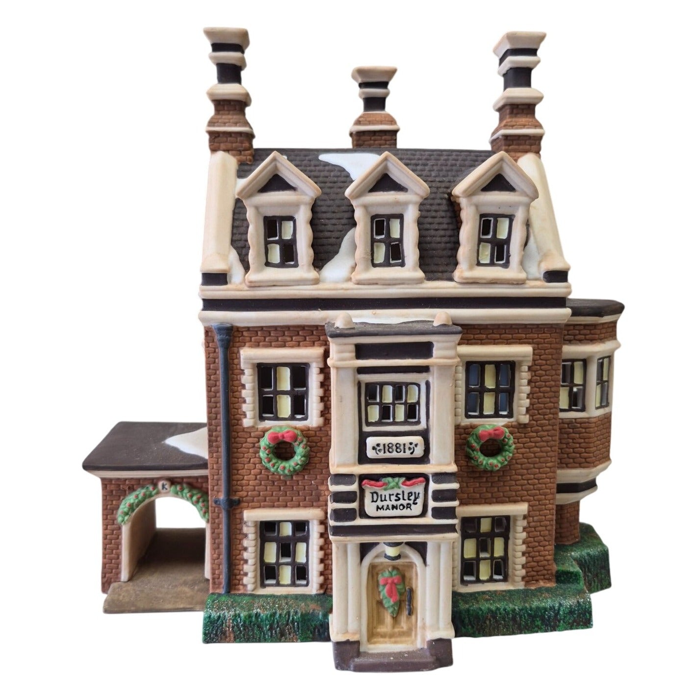 Department 56 Dickens Village Dursley Manor #58329 Lighted House 1995 Retired