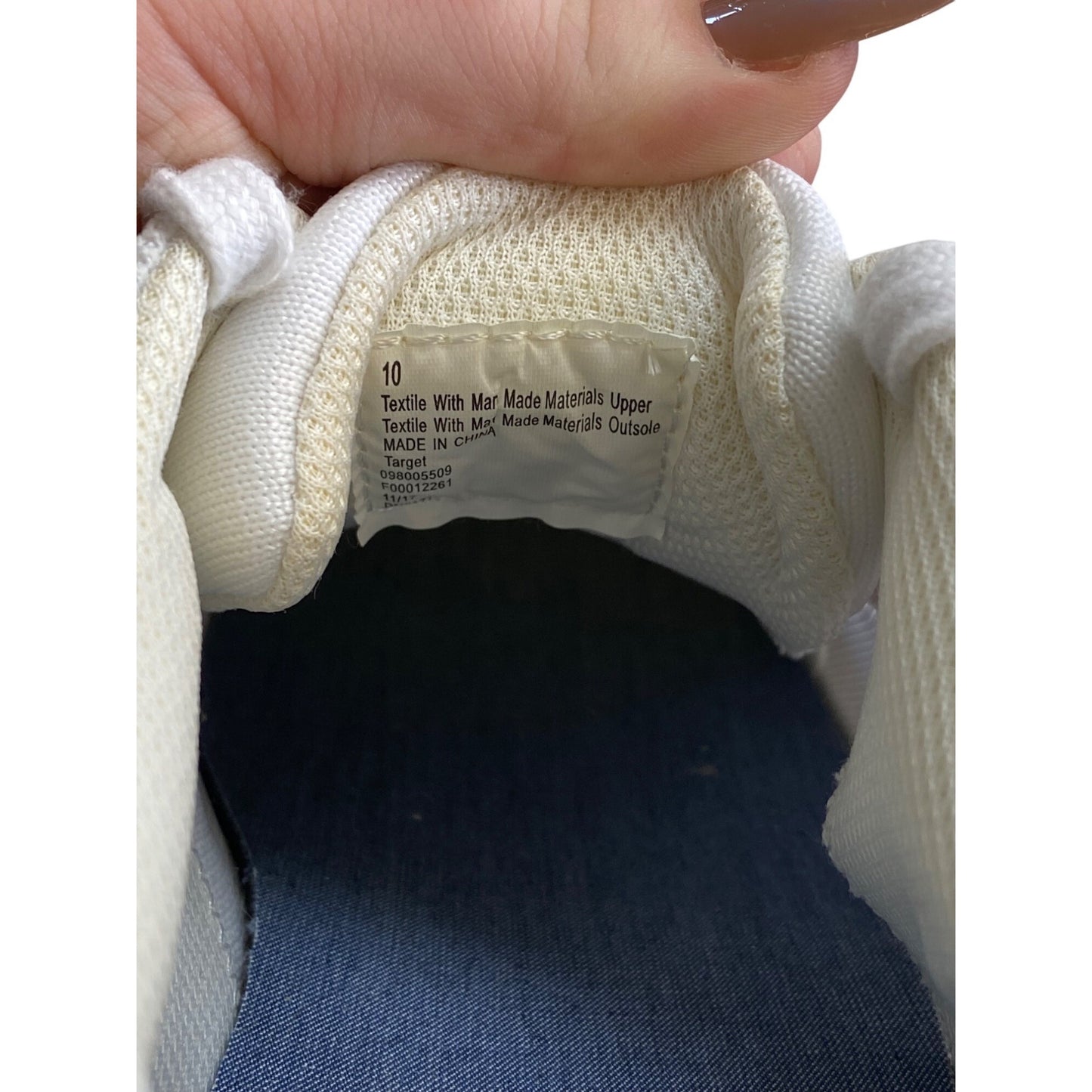 White Goodfellow Sneakers Size 10