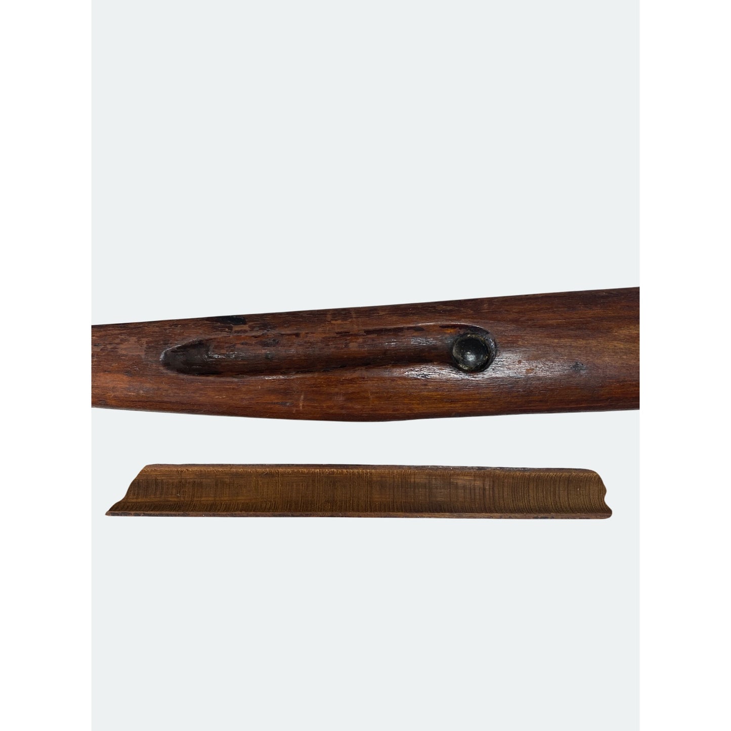 Antique 1944 Mosin Nagant Rifle Stock & Barrel Assembly Wooden Collectible Display Piece