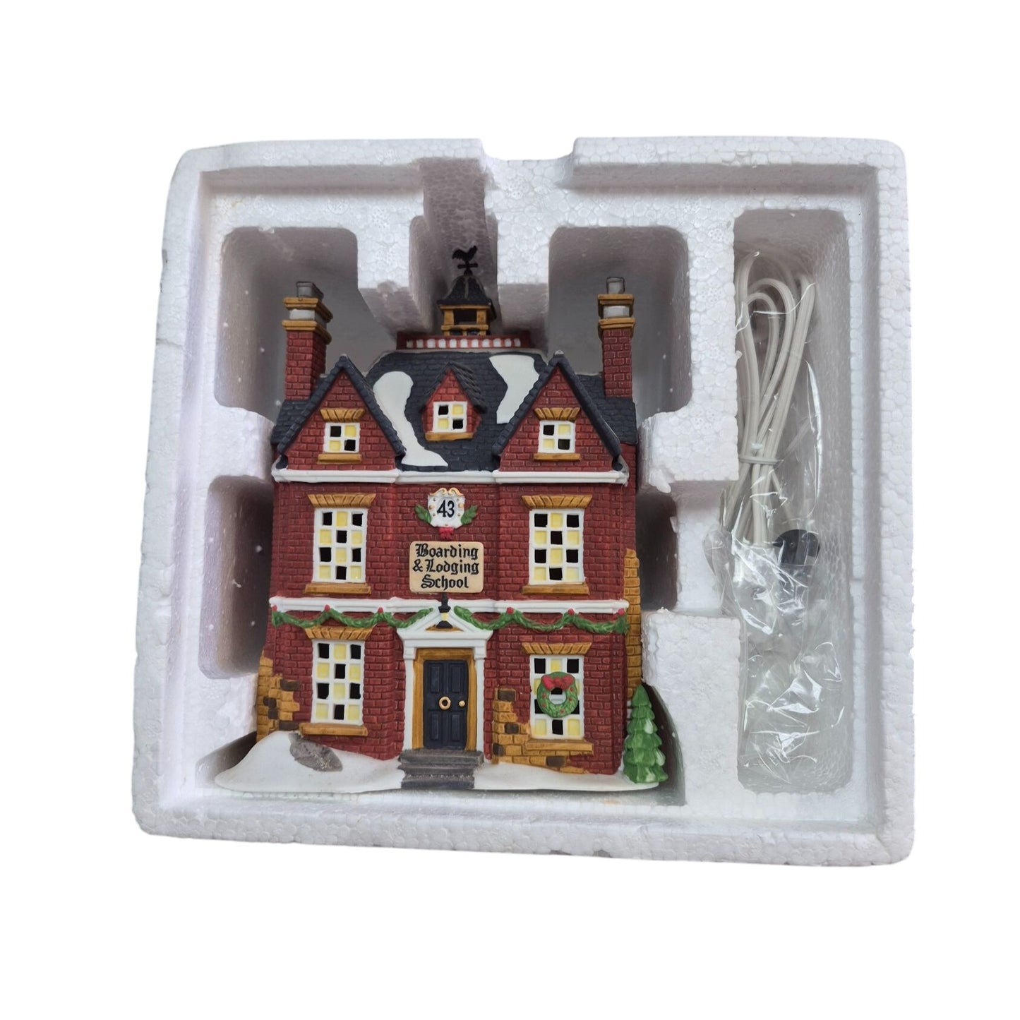 Heritage Village Collection Dickens Village 1994 Series Boarding & Lodging School