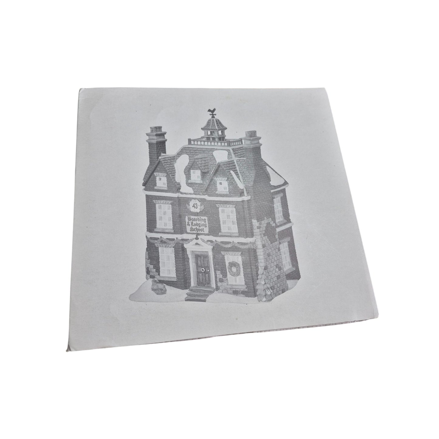 Heritage Village Collection Dickens Village 1994 Series Boarding & Lodging School