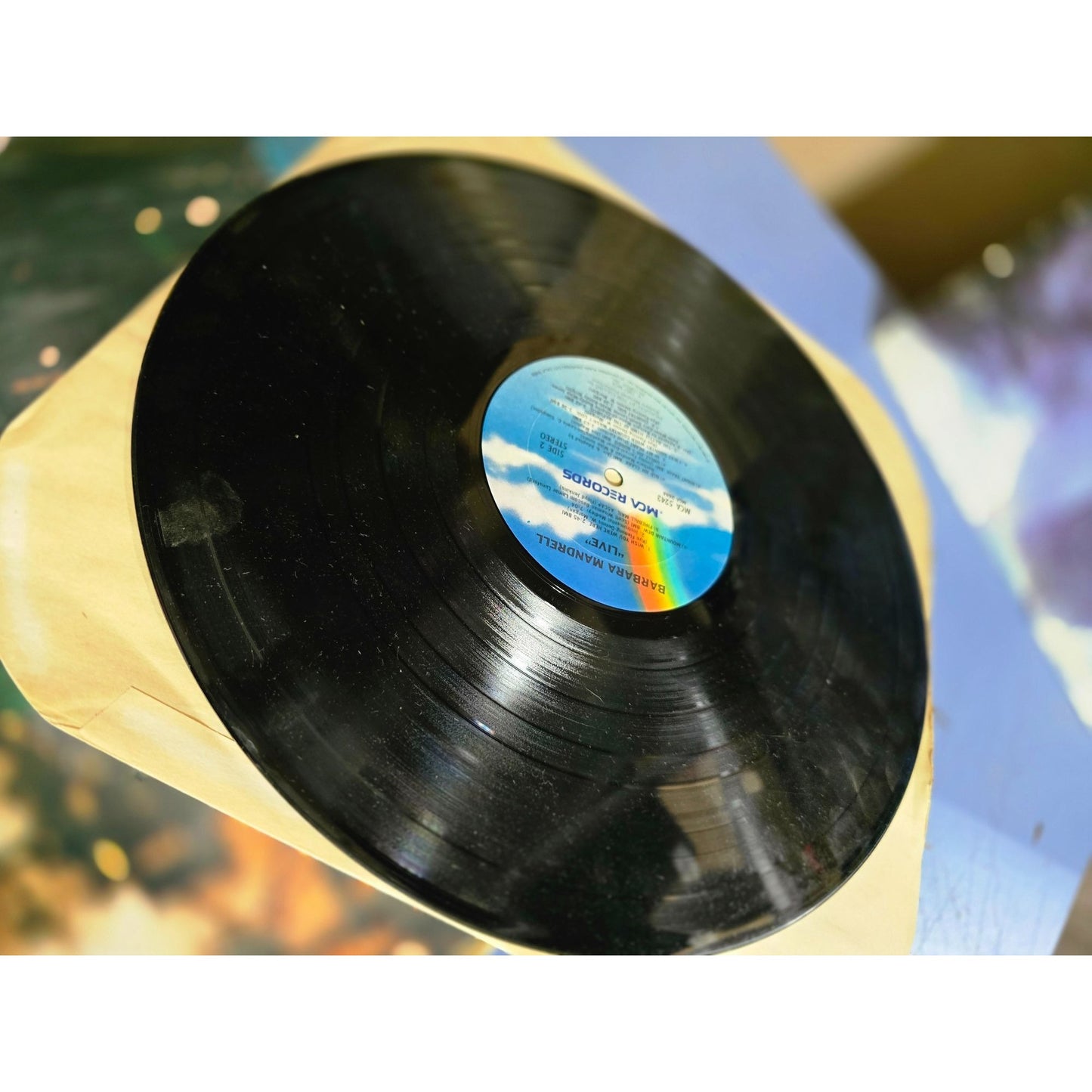 Barbara Mandrell Live Vinyl Record Album 1981 Country Music