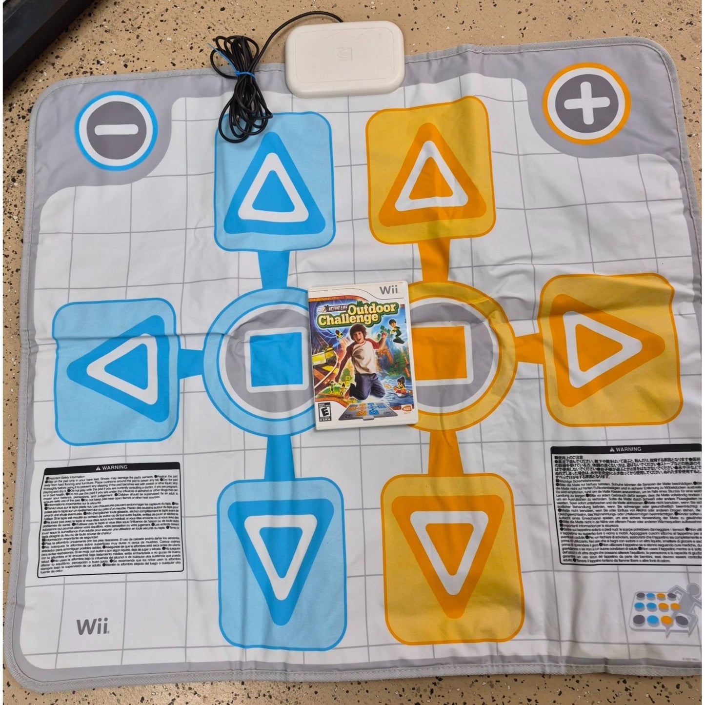 Wii Active Life Outdoor Challenge Game & Mat Set