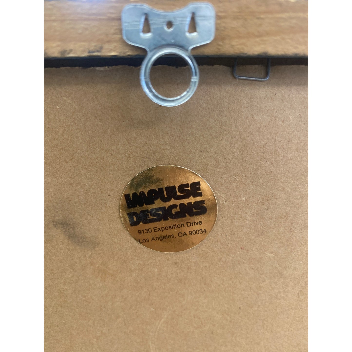 Framed John Sovjani Malibu Gallery Expo 1983 Tree Artwork